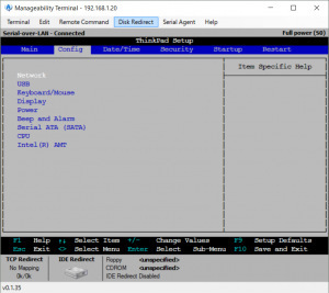 Manageability Commander tool14